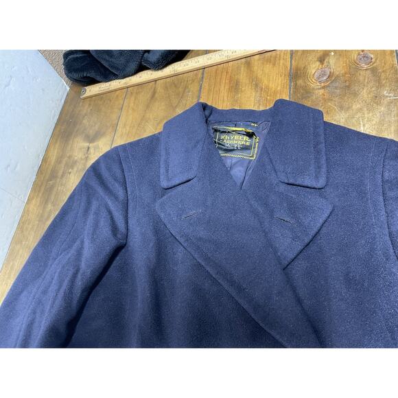 Oxxford Clothes Khyber Cashmere Blue 3 Button Traveler Vented Overcoat - Picture 2 of 13